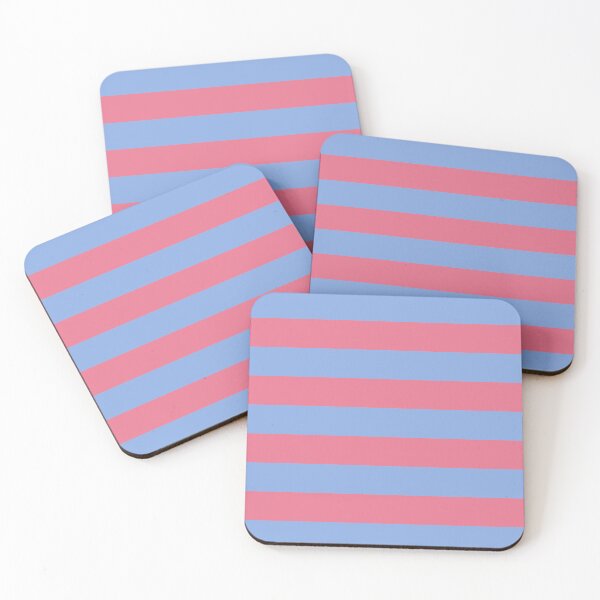 Item preview, Sky blue and bubblegum pink Exotic Colour Patterns designed and sold by byskillbytalent.