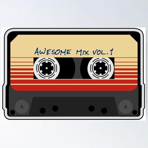 Item preview, Awesome Mixtape Vol 1, Tape, Music, Retro designed and sold by boom-art.