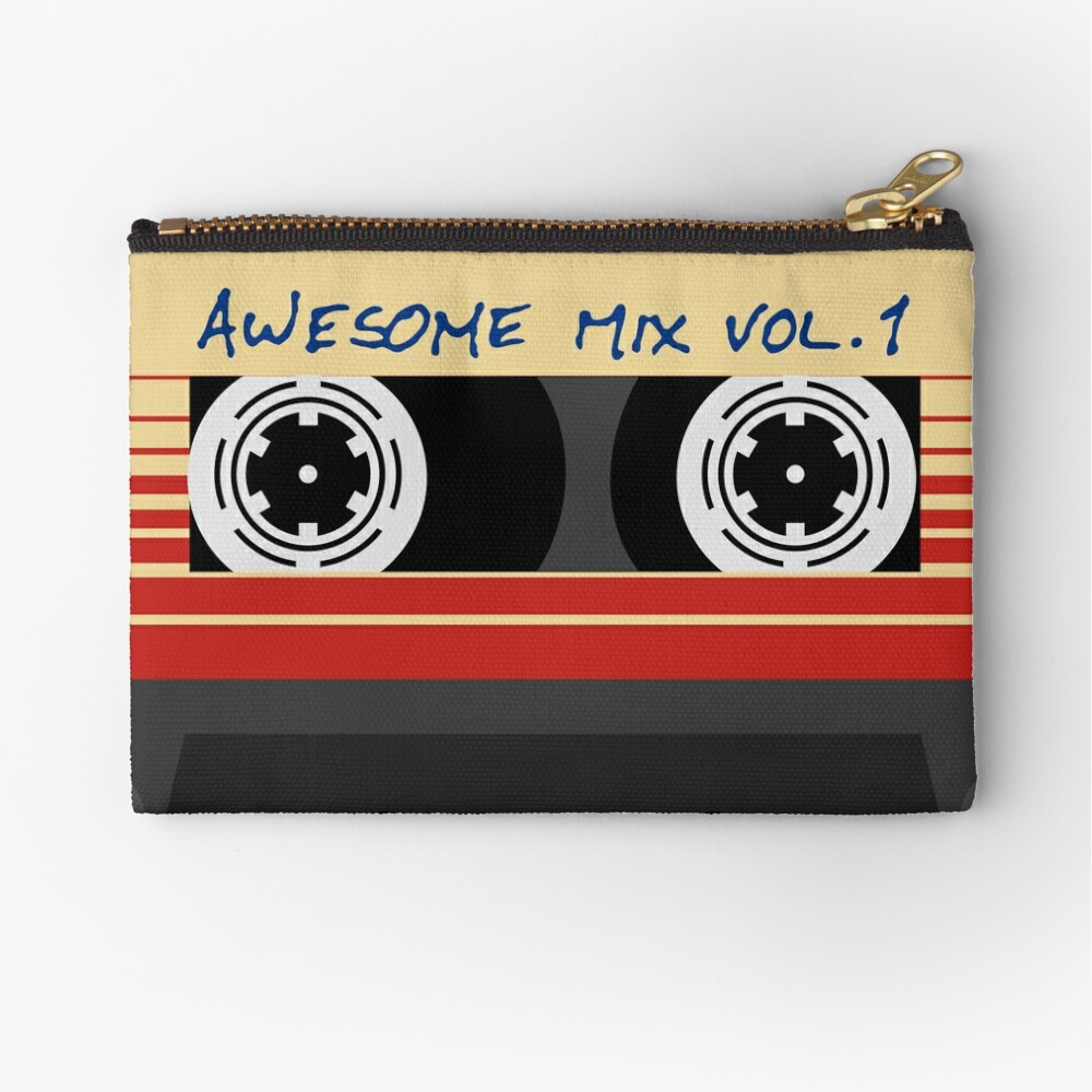 Awesome Mixtape Vol 1, Tape, Music, Retro Zipper Pouch