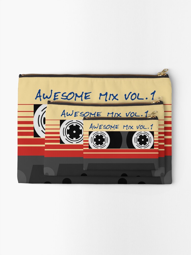 Alternate view of Awesome Mixtape Vol 1, Tape, Music, Retro Zipper Pouch