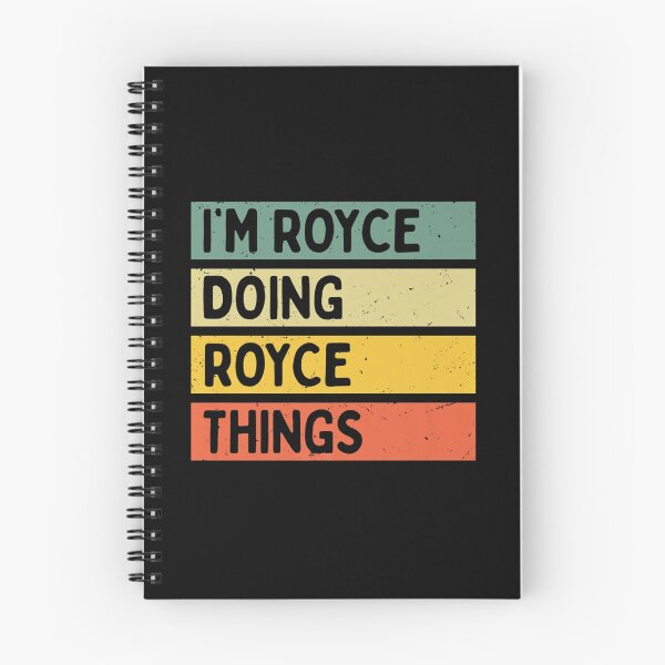 Item preview, I M ROYCE DOING ROYCE THINGS FUNNY PERSONALIZED QUOTE designed and sold by sobriowslen.