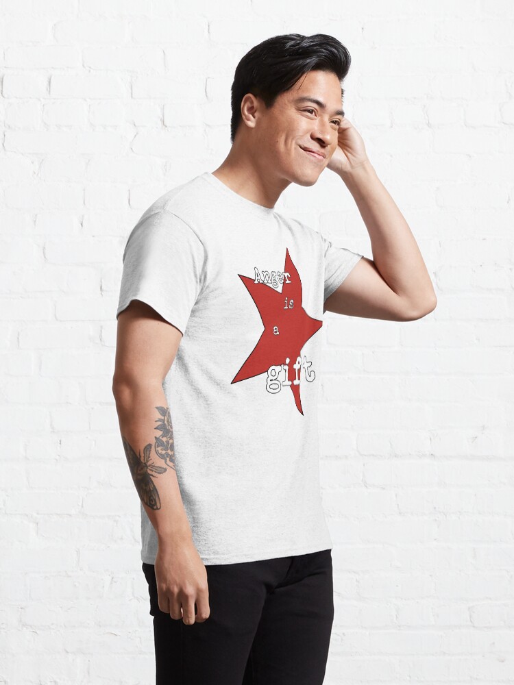 Thumbnail 5 of 7, Classic T-Shirt, Anger Is A Gift designed and sold by posty.