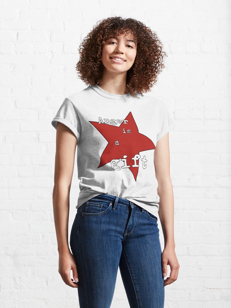 Thumbnail 4 of 7, Classic T-Shirt, Anger Is A Gift designed and sold by posty.
