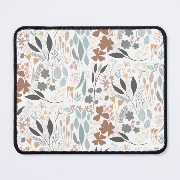 Item preview, Boho Muted Pastel Botanical Pattern designed and sold by WalkSimplyArt.