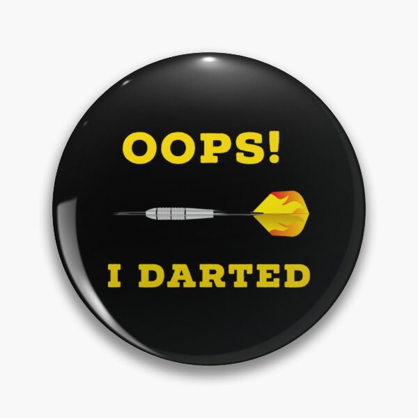 Item preview, Oops I Darted Dart Player Dart League Essential T-Shirt designed and sold by amberk1cira.