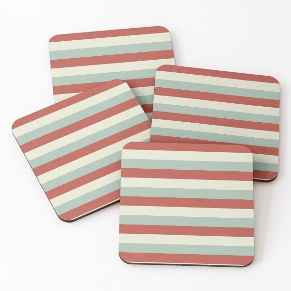 Item preview, Scarlet, light olive, & light teal Exotic Colour Patterns designed and sold by byskillbytalent.