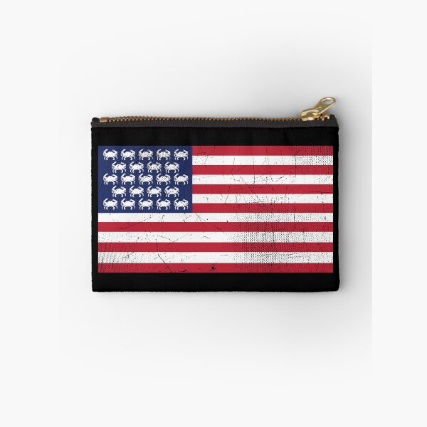 Item preview, USA Flag Maryland Blue Crab designed and sold by Grafik Traffik.