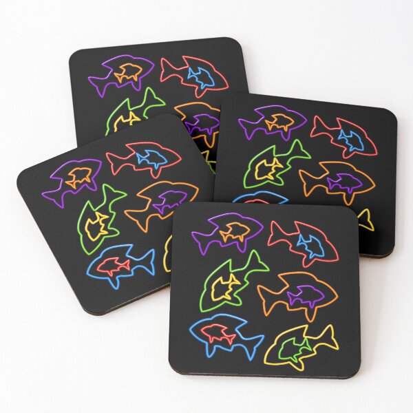 Item preview, Neon fish graphic designed and sold by Astralia.