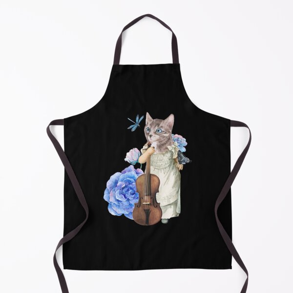 Item preview, Cat With Violin Staring At Dragonfly Cap designed and sold by donniejeanjr6.
