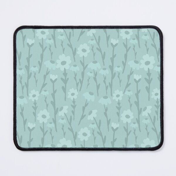 Item preview, Flower pattern background (Emerald green) designed and sold by kims-club.
