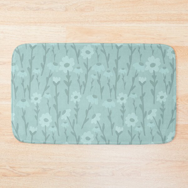 Item preview, Flower pattern background (Emerald green) designed and sold by kims-club.