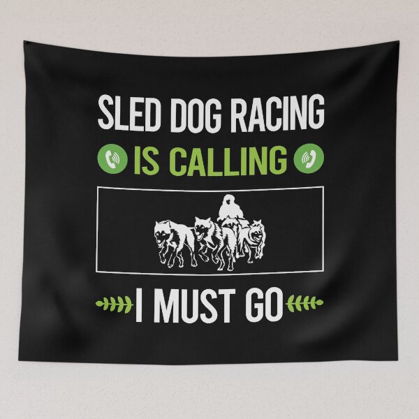 Item preview, It Is Calling Sled Dog Racing Dogsled designed and sold by saraokcstreva.