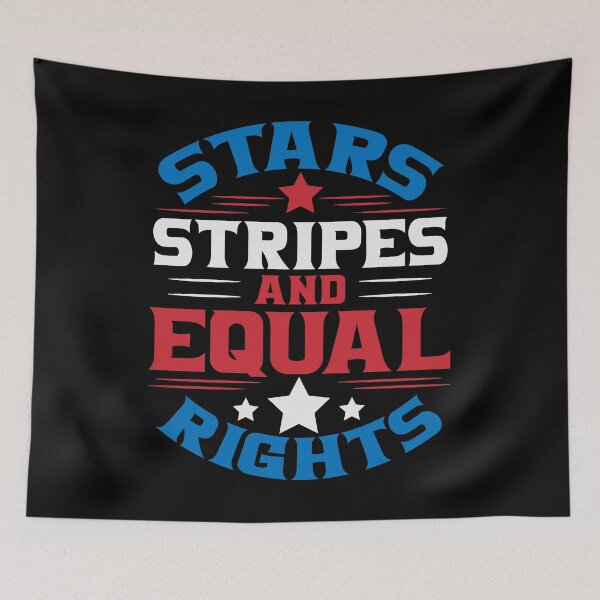 Item preview, Stars Stripes And Equal Rights USA Women's Rights designed and sold by Digital Story Time.