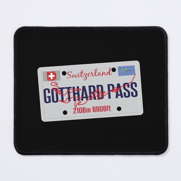Item preview, Gotthard Pass Swiss Roadtrip Licence Plate Design Classic T-Shirt designed and sold by dianesandraon.