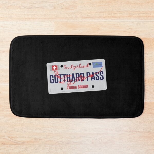 Item preview, Gotthard Pass Swiss Roadtrip Licence Plate Design Classic T-Shirt designed and sold by dianesandraon.