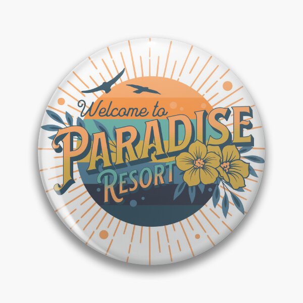 Item preview, Welcome to Paradise Resort designed and sold by Surfing Designs.Life.