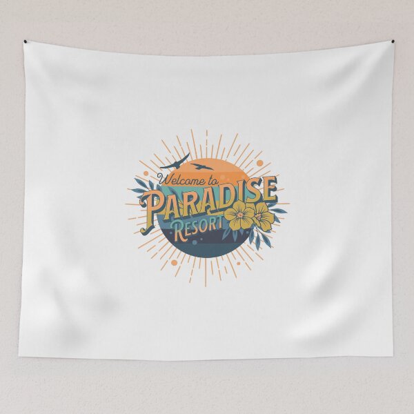Item preview, Welcome to Paradise Resort designed and sold by Surfing Designs.Life.