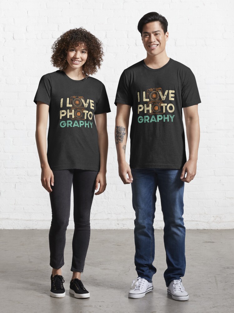 Comfy I Love Photography Standard Unisex T-shirt Standard Unisex T-shirt 