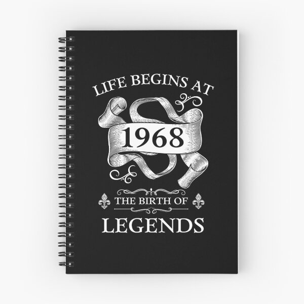 Item preview, Life Begins at 1968 The Birth of Legends , Vintage Birthday designed and sold by ShawnDzign.
