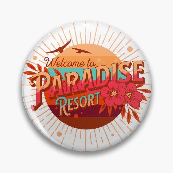 Item preview, Welcome to Paradise Resort designed and sold by Surfing Designs.Life.