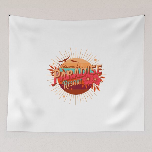 Item preview, Welcome to Paradise Resort designed and sold by Surfing Designs.Life.