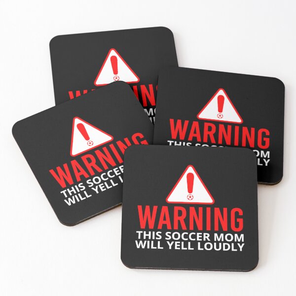 Item preview, Soccer Warning This Soccer Mom Will Yell Loudly Classic T-Shirt designed and sold by gloria1os.