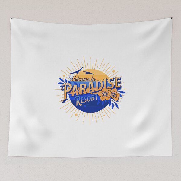 Item preview, Welcome to Paradise Resort designed and sold by Surfing Designs.Life.