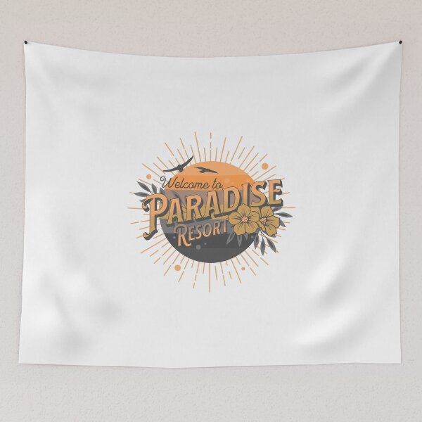 Item preview,  Welcome to Paradise Resort designed and sold by Surfing Designs.Life.