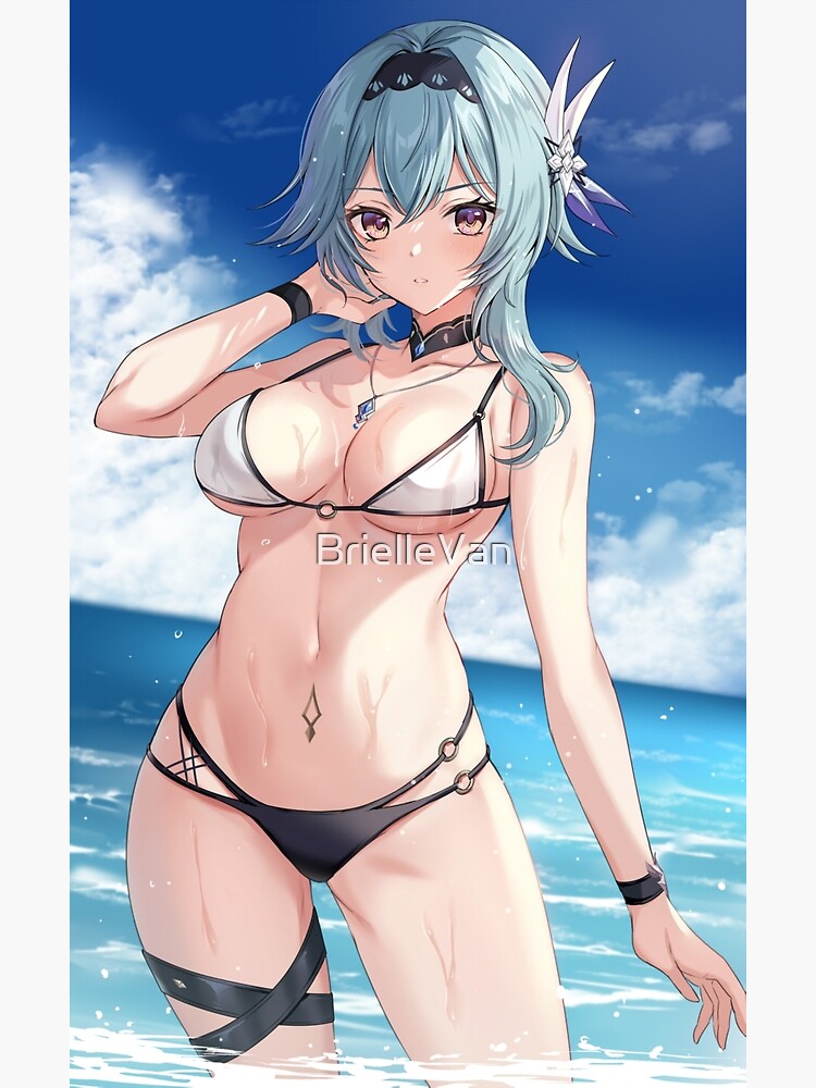 Eula Lingerie Hot Girl Art Poster Wall Scroll Aesthetic Anime Picture HD  Print