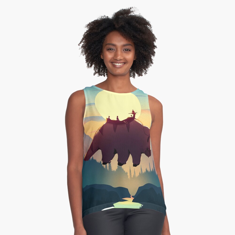 Item preview, Sleeveless Top designed and sold by Slukable.