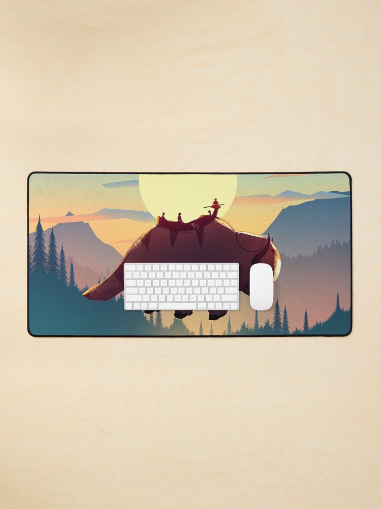 Thumbnail 1 of 5, Mouse Pad, The End of Flying Appa designed and sold by Slukable.