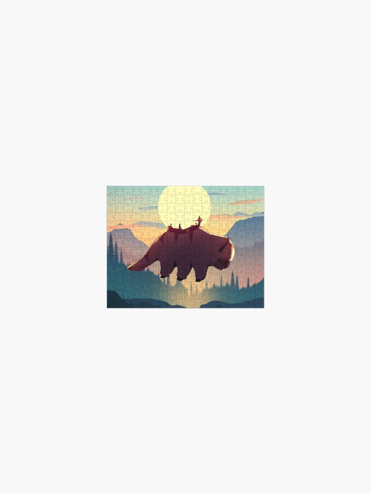 Thumbnail 1 of 3, Jigsaw Puzzle, The End of Flying Appa designed and sold by Slukable.