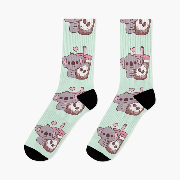 Item preview, Cute Little Koala Bear Loves Iced Coffee designed and sold by rustydoodle.