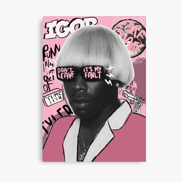 Tyler, The Creator IGOR Album Cover Art 1.5 Gallery Framed Canvas Art