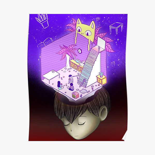 "Omori Headspace Omori Game" Poster for Sale by Si1ky Redbubble