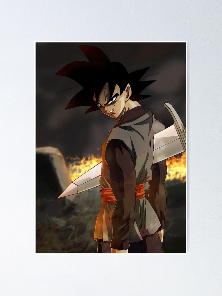 Dragon Ball Black Goku Original God Poster for Sale by MisukoMarvin