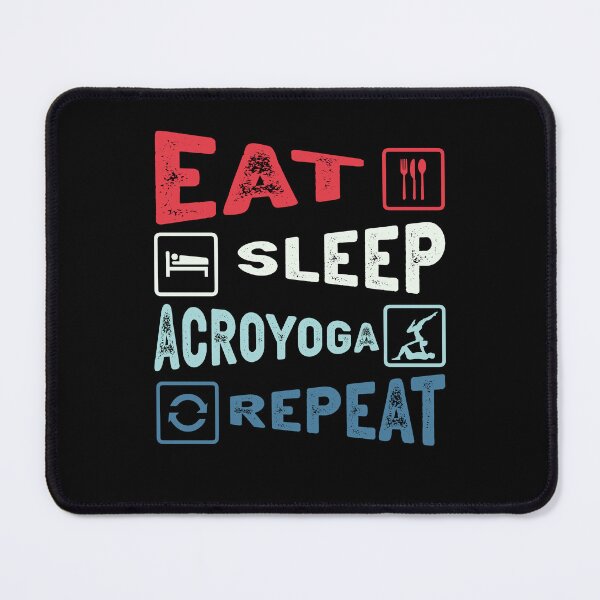 Item preview, Eat Sleep Acroyoga Repeat Acroyoga Lovers designed and sold by Digital Story Time.