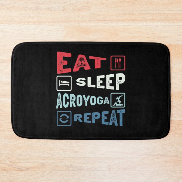 Item preview, Eat Sleep Acroyoga Repeat Acroyoga Lovers designed and sold by Digital Story Time.