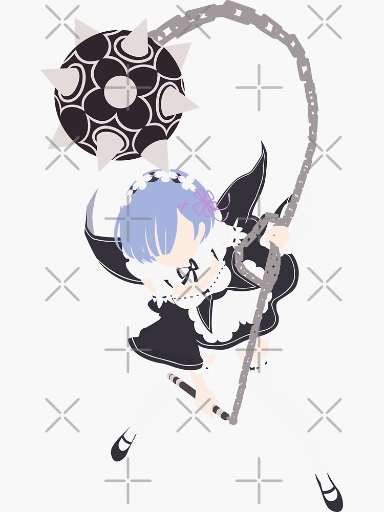 Rem Re:Zero Minimalist by ncoll36
