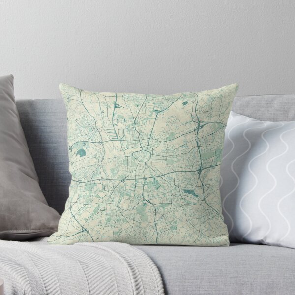 Item preview, Dortmund Map Blue Vintage designed and sold by HubertRoguski.