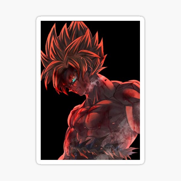 Goku Super Saiyan Sticker For Sale By Michaelmansr572 Redbubble