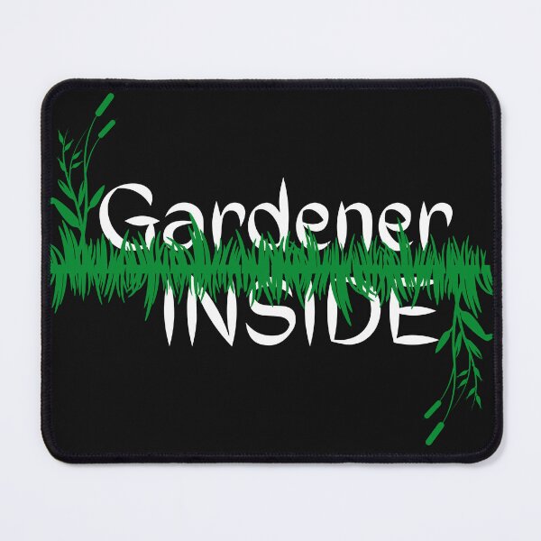 Item preview, gardener inside. gardener by hobby. mr gardener gift for plant lovers.gardeners apron designed and sold by haideralibhai.