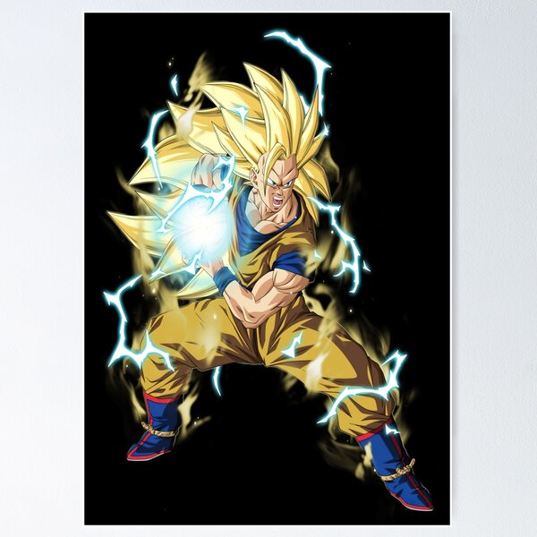 Super Saiyan 3 Goku: Unleashing the Power Within Poster for Sale by  RobotBadGuy0