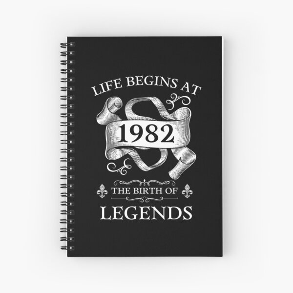 Item preview, Life Begins at 1982 The Birth of Legends , Vintage Birthday designed and sold by ShawnDzign.