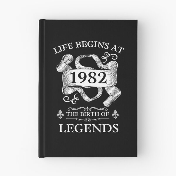 Item preview, Life Begins at 1982 The Birth of Legends , Vintage Birthday designed and sold by ShawnDzign.