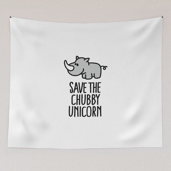 Item preview, Save the chubby unicorn designed and sold by LaundryFactory.