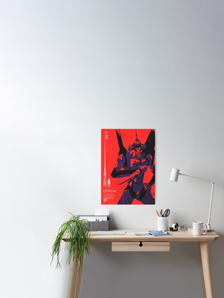 Eva-01 Neon Genesis Evangelion Poster for Sale by brianmattesond