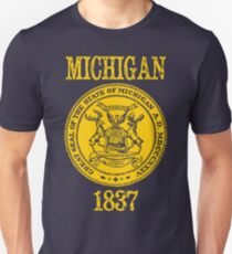Michigan State Seal Unisex T-Shirt
