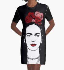 Frida Kahlo Graphic T-Shirt Dress