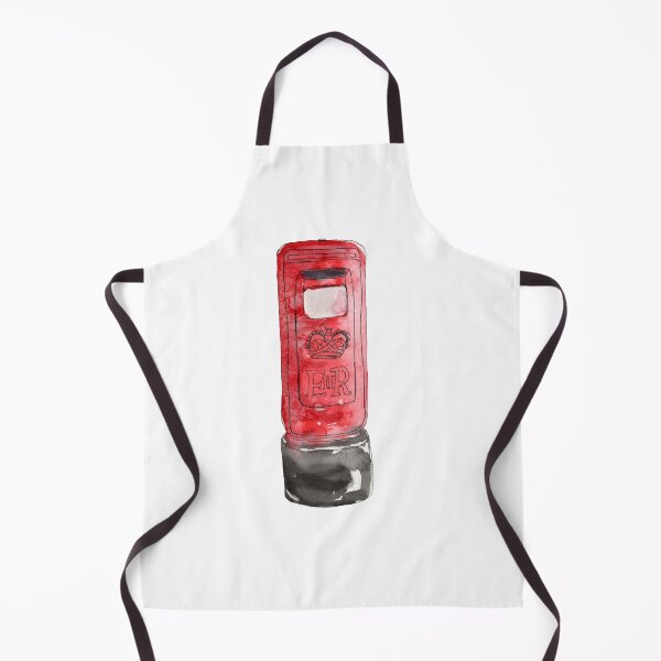 Item preview, Post Box - Red - Watercolour  designed and sold by RosalieReeves.